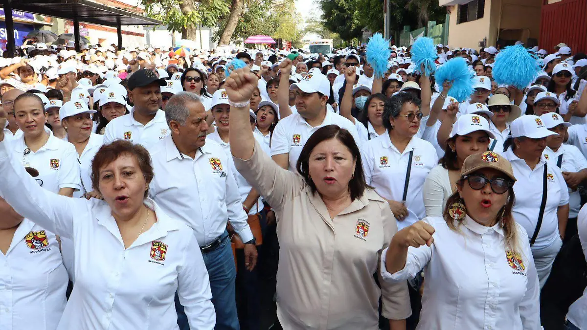 Marcha de trabajadores de la Salud