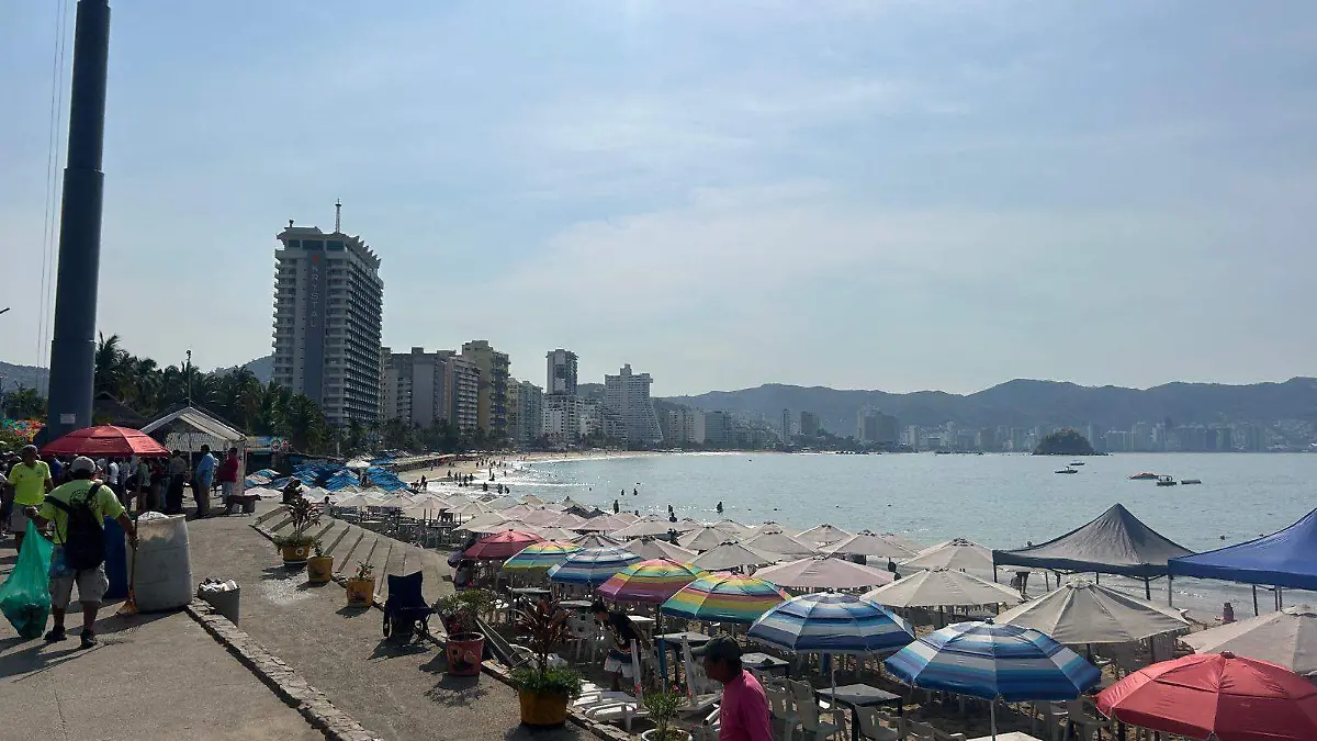 Playas de Acapulco, son las más invadidas 