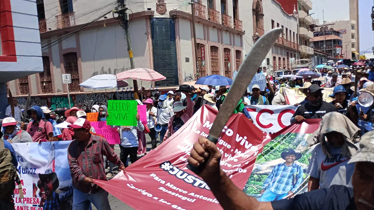 Marcha en Chilpancingo