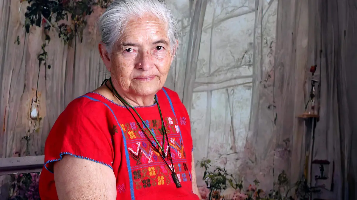 Señora con Alzheimer