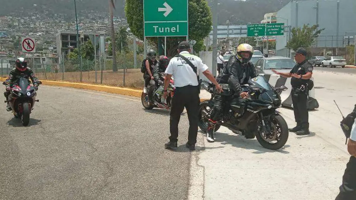 Accidente moto