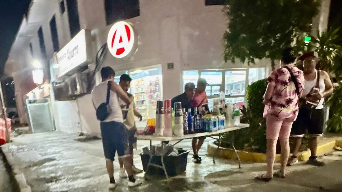 venta de alcohol con el AcaMoto