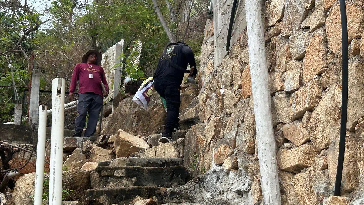 Han recorrido zonas de riesgo de Acapulco para notificar a familias 