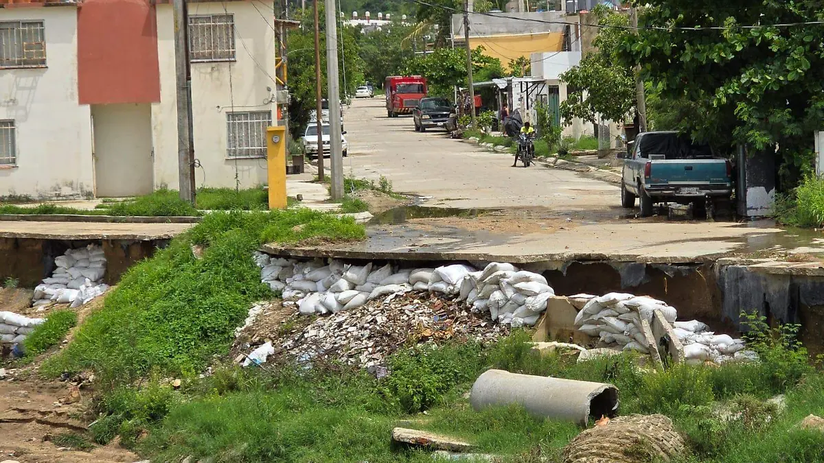 En San Agustín no hay ninguna obra de mitigación