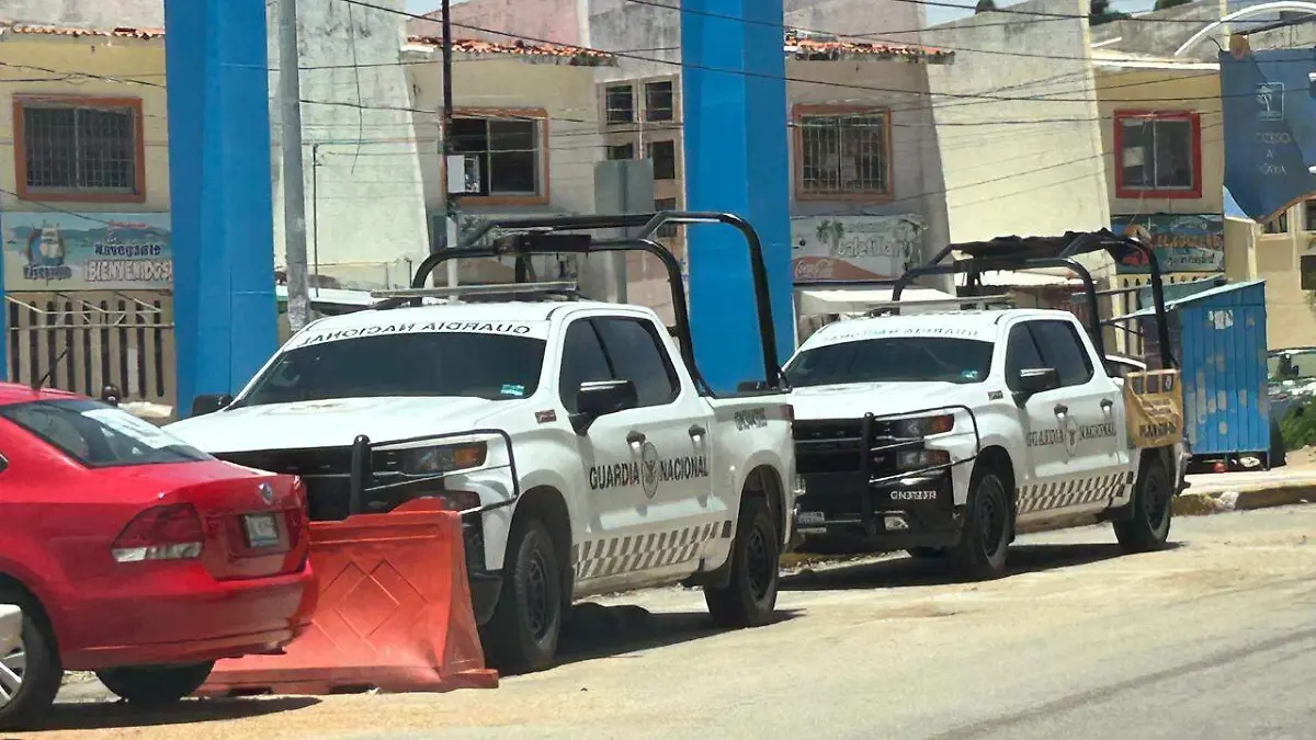 Desde este fin de semana, se tiene más presencia de elementos de la Guardia Nacional