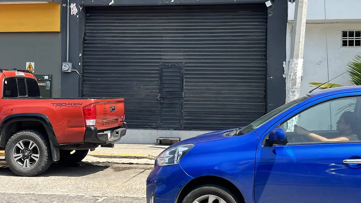 Negocio baja su cortina