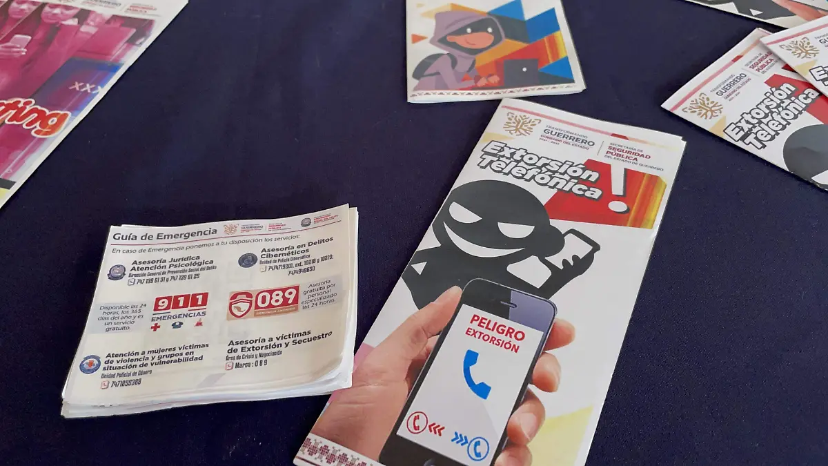 denuncia la extorsión