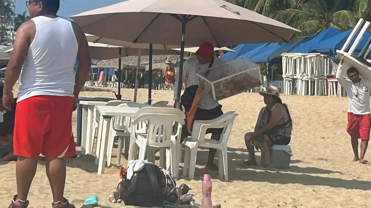 Fue notable la venta en las playasen este fin de semana