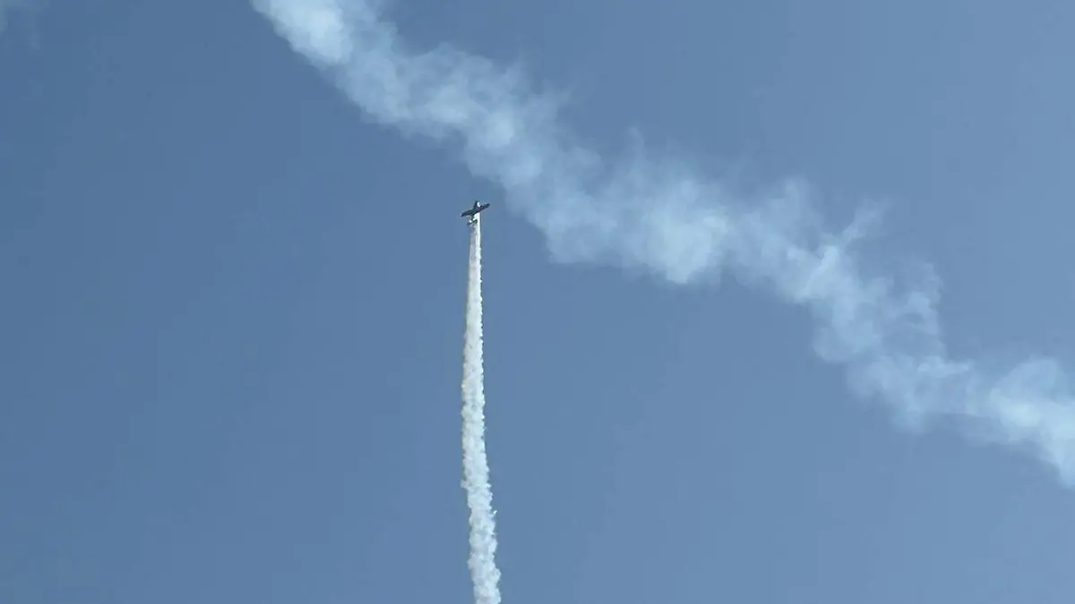 Miles acuden al Air Show 