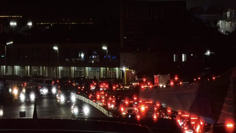 Tráfico en el puerto de Acapulco