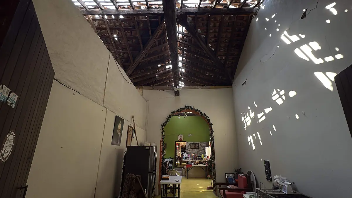 Daños por sismo en Guerrero