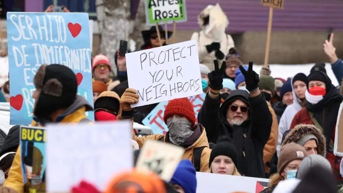 Protesta - ICE - Estados Unidos