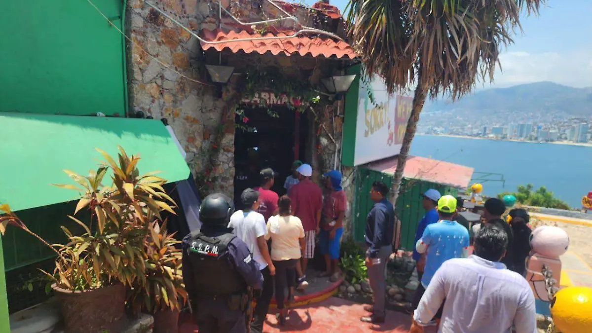 Desalojo Restaurante