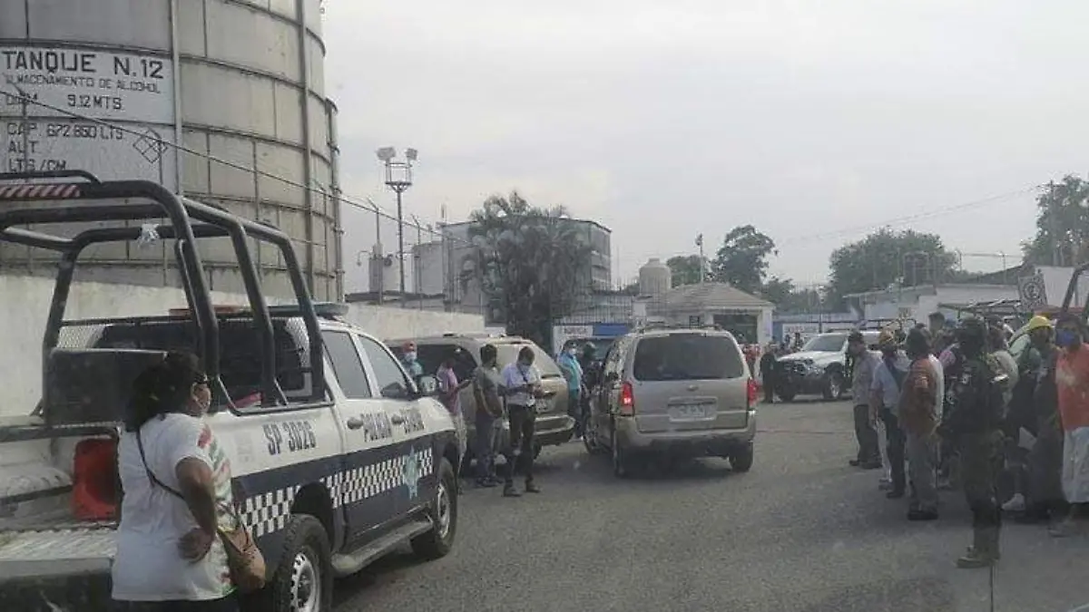 Explosión en La Gloria