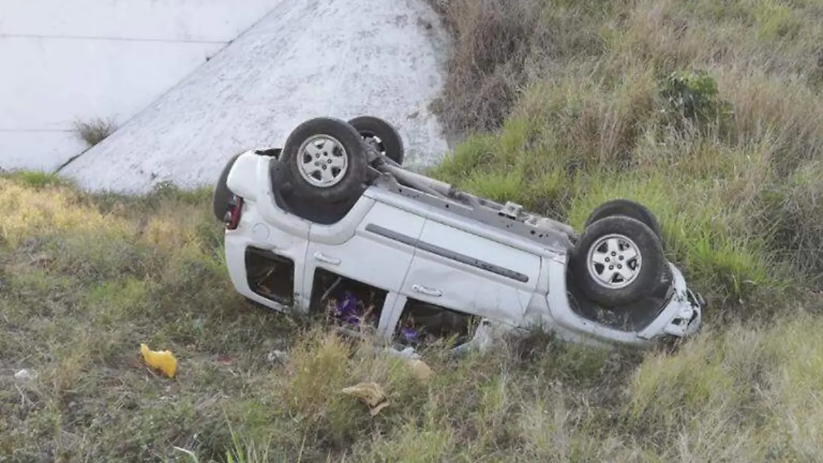 Volcadura de jeep