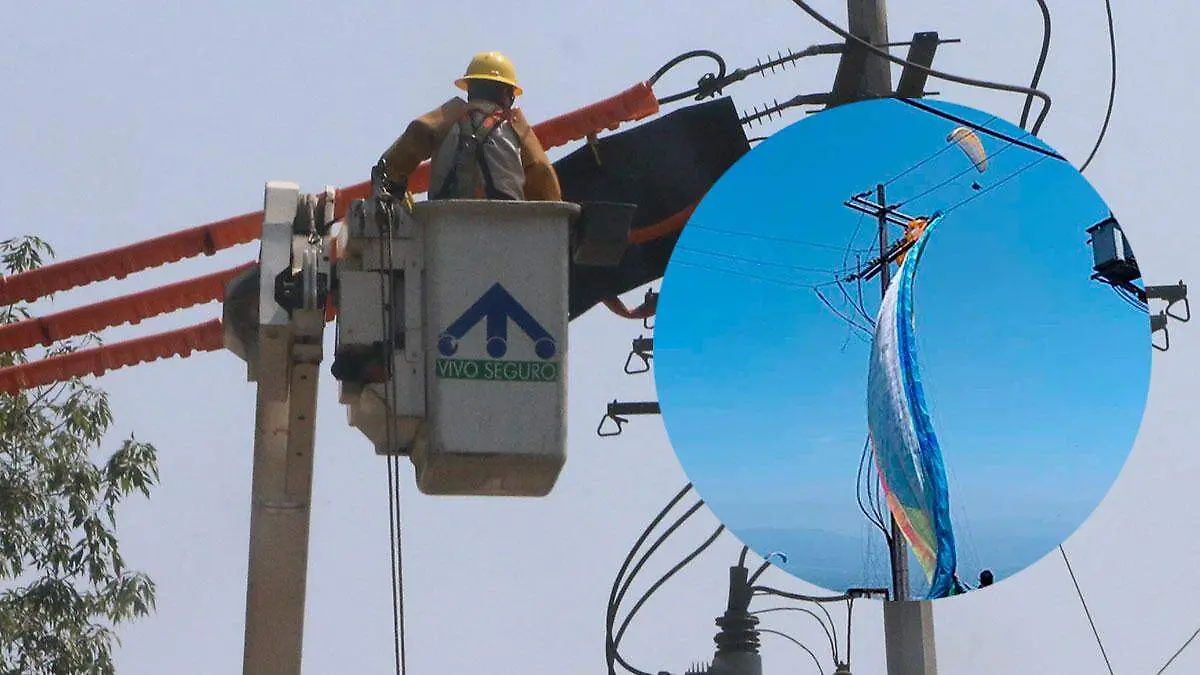 parapente-atorado-en-cables-de-alta-tensión