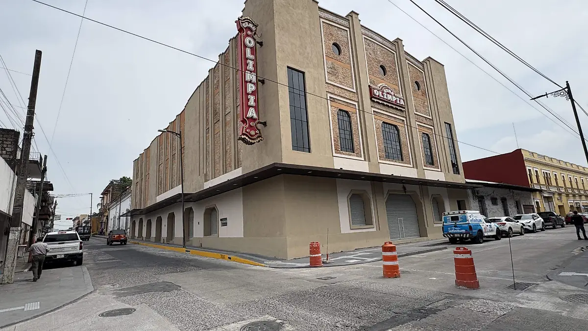 Concluye restauración del edificio del antiguo Cine Olimpia