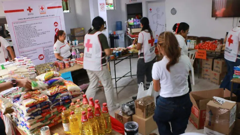 Este viernes Cruz Roja cerrará centro de acopio.