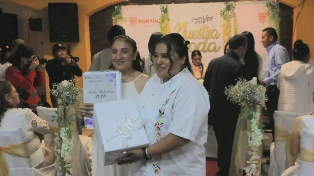 Se realizan bodas colectivas e inclusivas en el municipio de Fortín