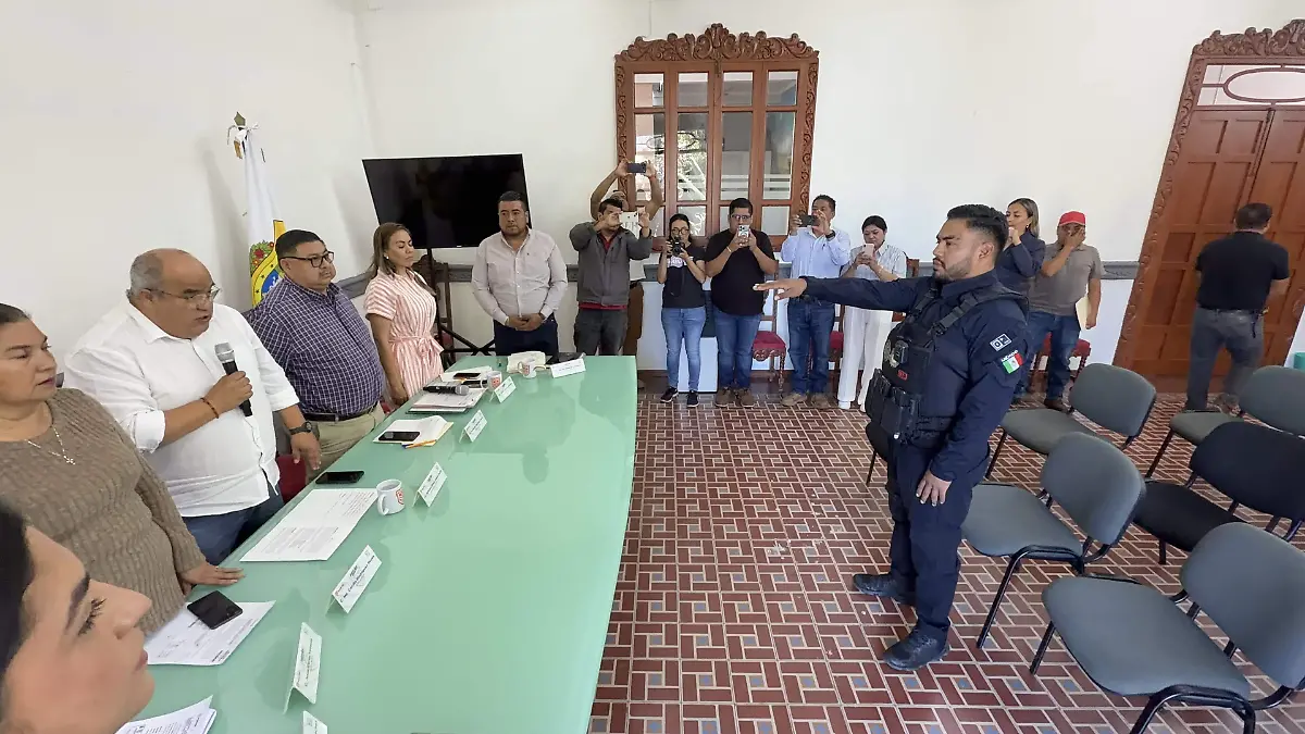 El comandante Germán Contreras Cortes