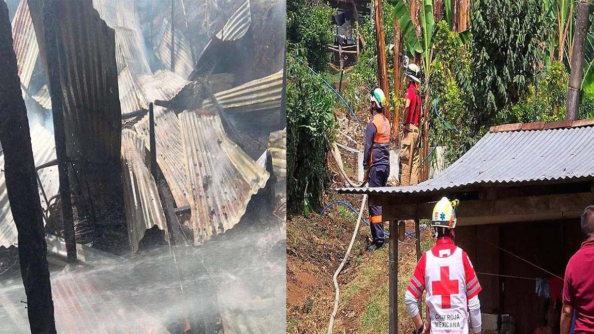 Incendio acaba con vivienda en la Sierra del Gallego en Córdoba