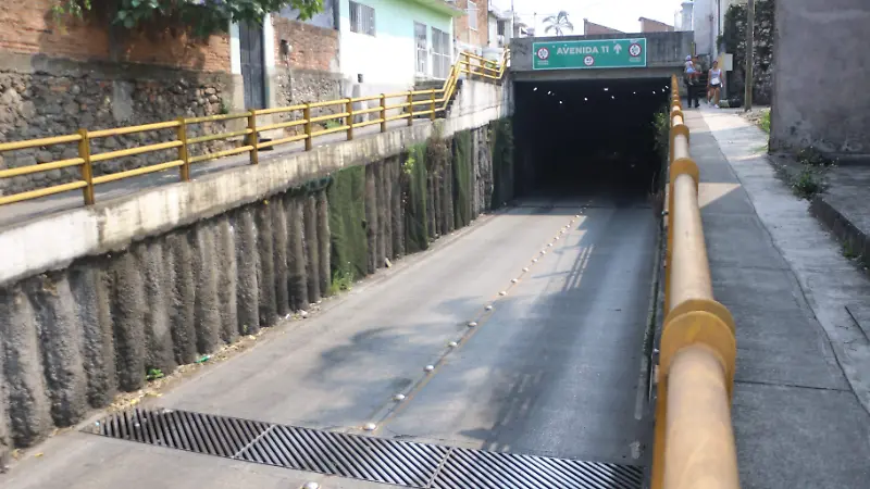 Paso a desnivel de la estación