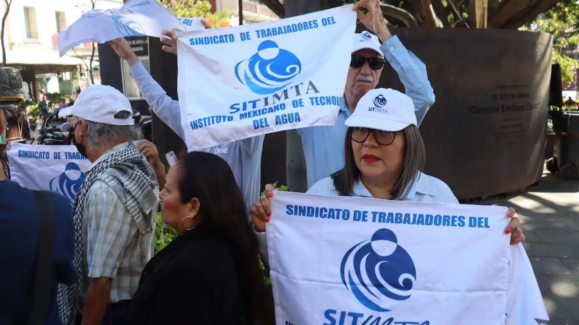 protesta-trabajadores-imta-cuernavaca-archivo