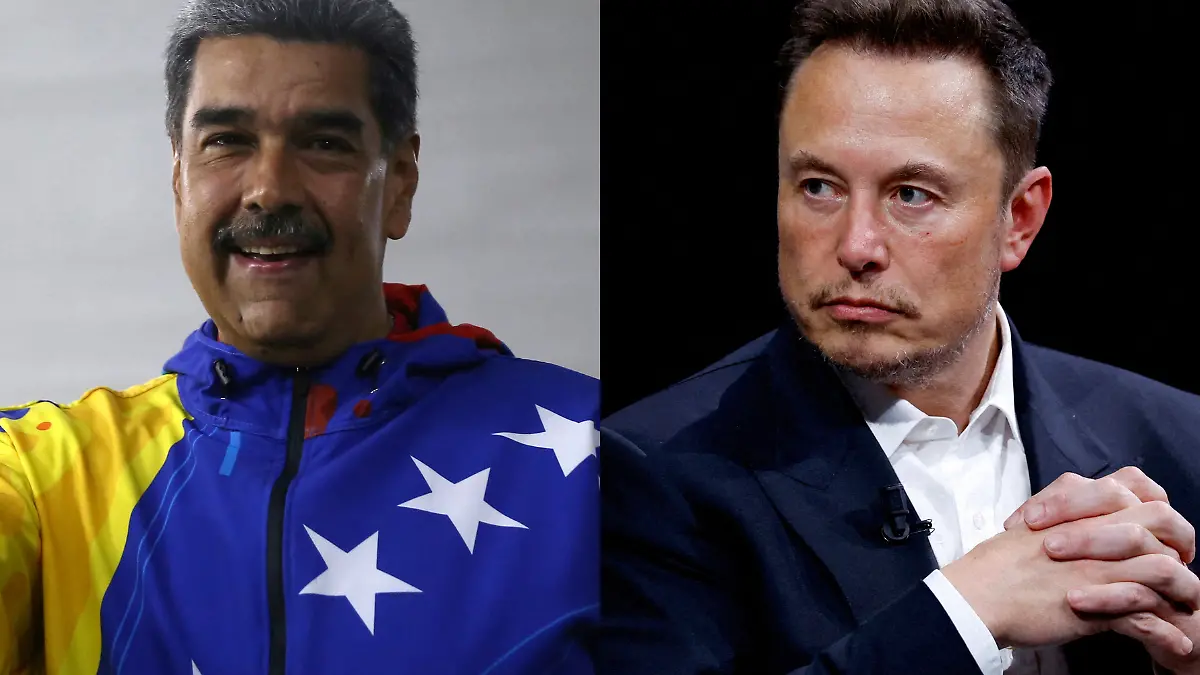 Nicolás Maduro y Elon Musk