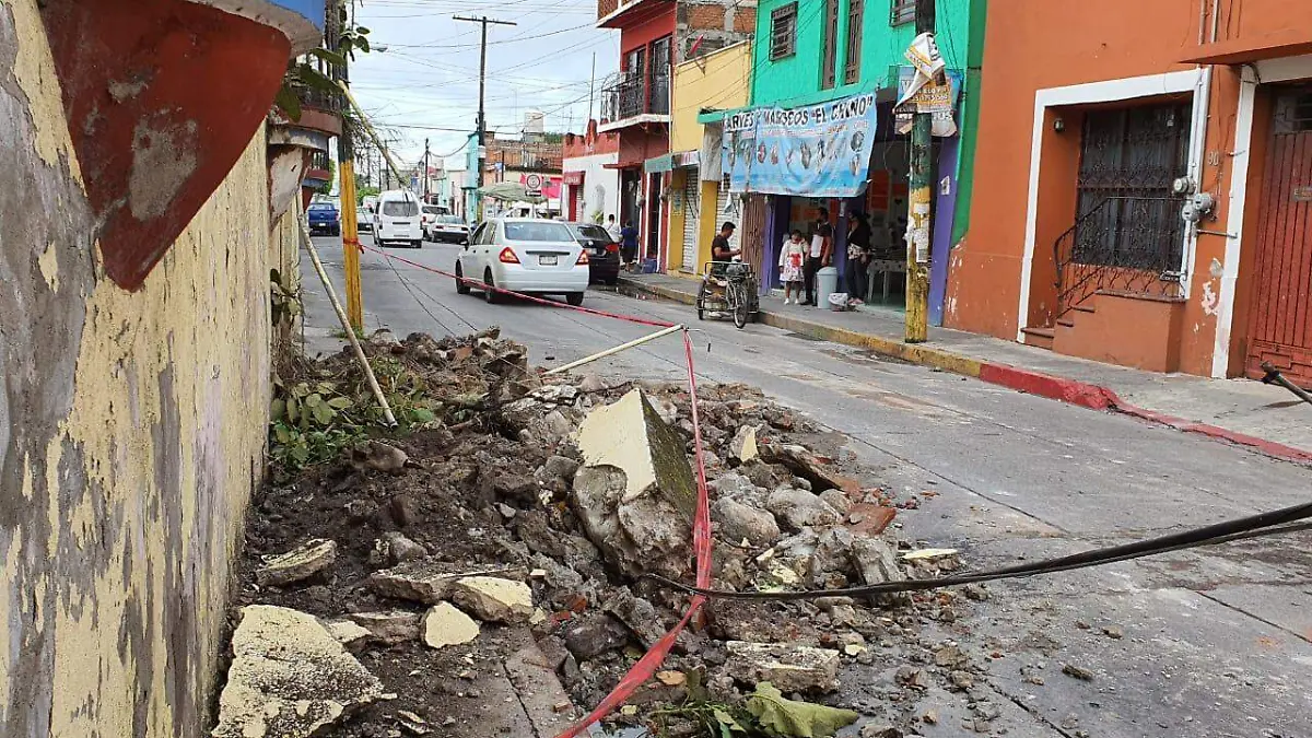 Daños por lluvias Cuautla