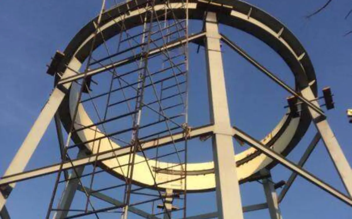 El tanque elevado se dañó con el sismo del 19 de septiembreAngelina Albarrán