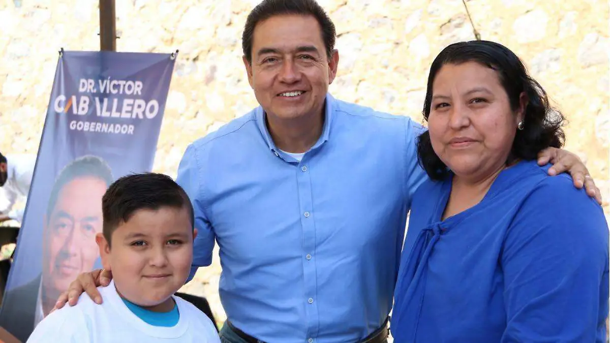 Víctor Caballero en Santa María