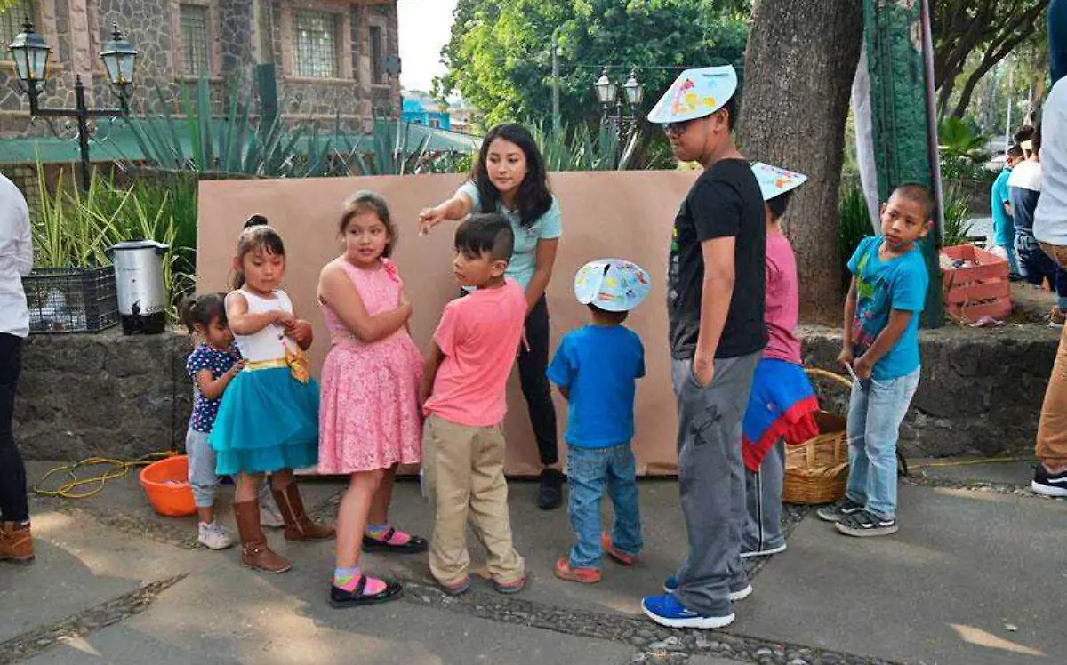 Los pequeños disfrutaron diversos juegos y dinámicas