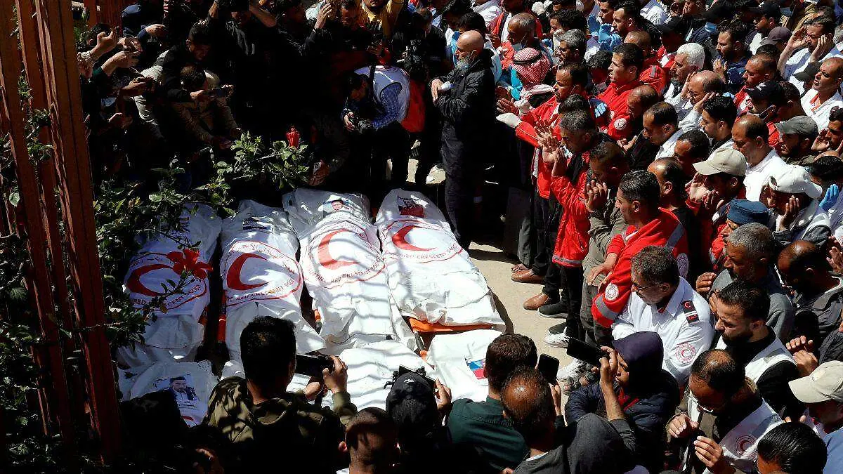Socorristas de la Media Luna Roja asesinados