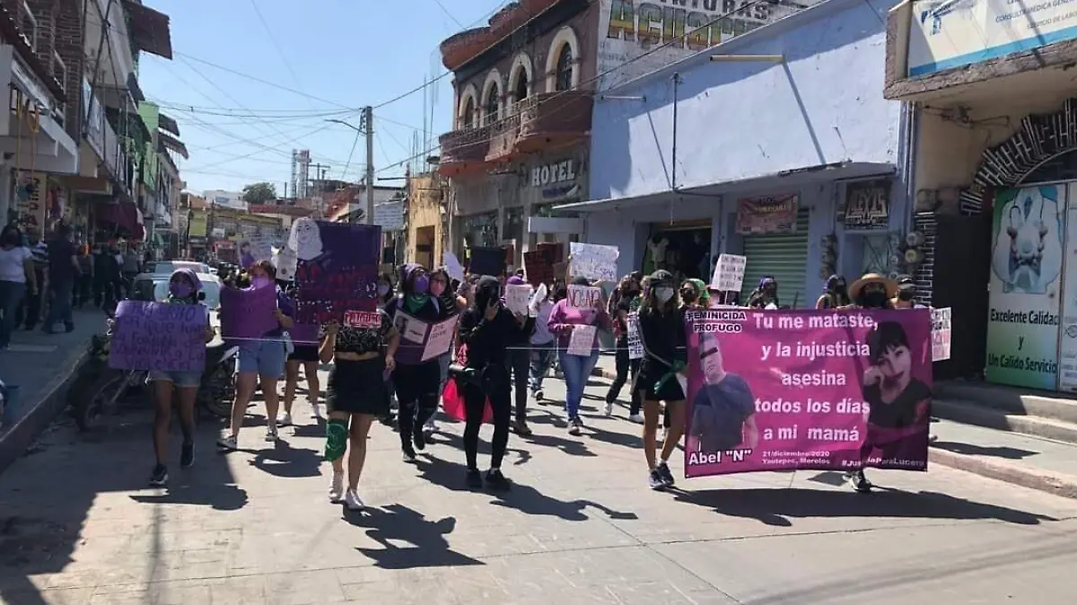 Colectivas feministas lamentan muerte de mujer en Yautepec