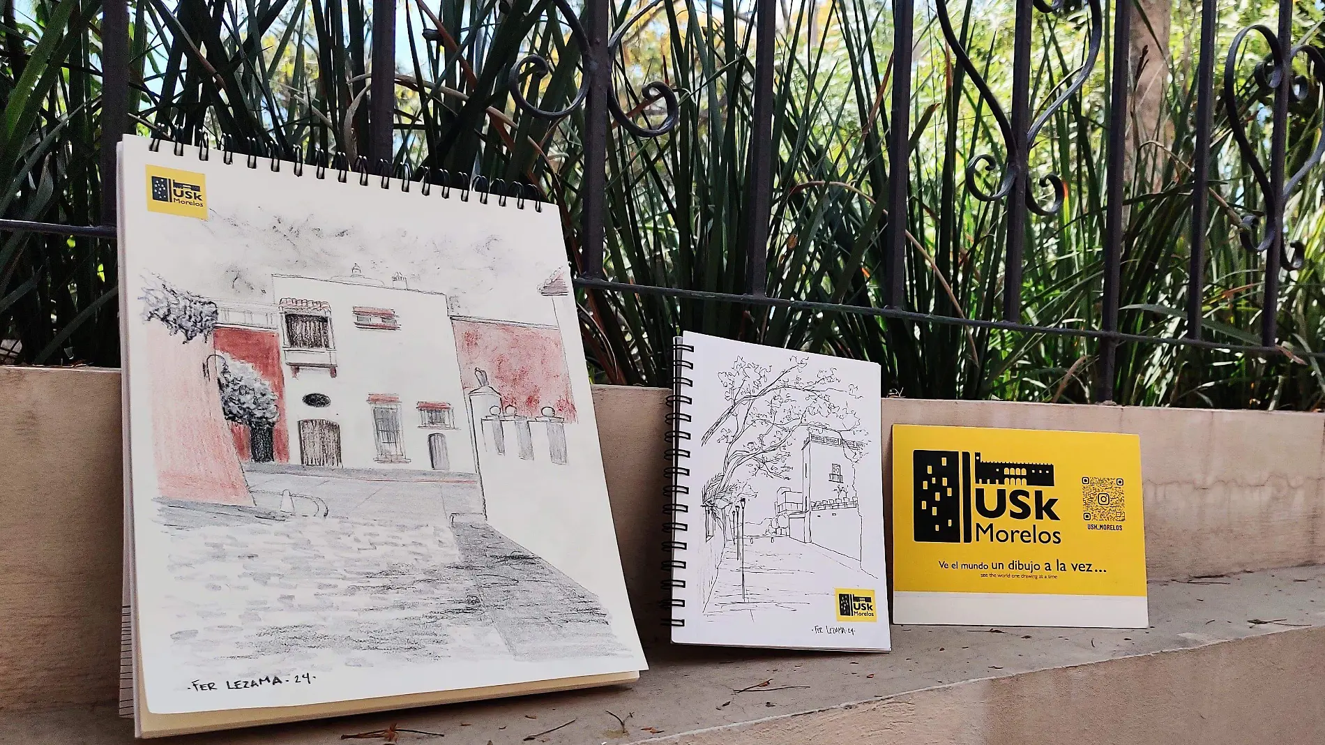 dibujos-proyecto-Urban-Sketchers-Morelos