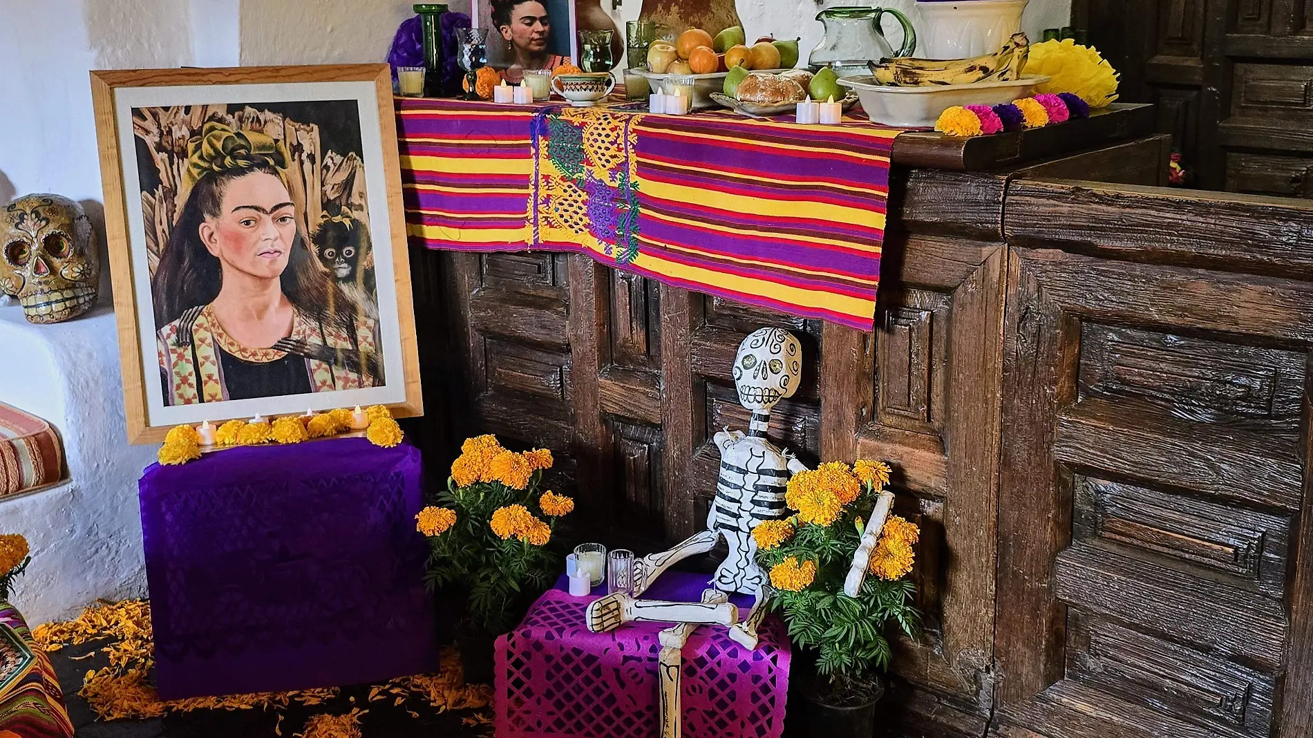 Ofrenda-a-frida-en-el-Brady-maritza-cuevas