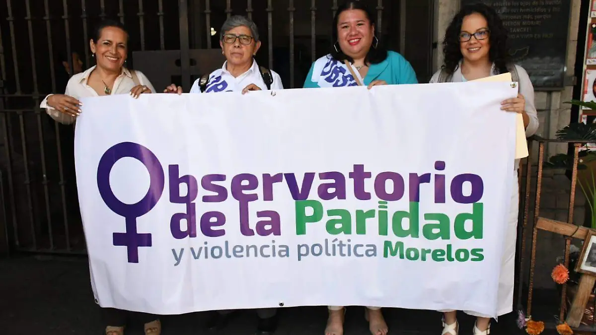 LUIS-F7JES Integrantes del Observatorio de la Paridad llamaron a las autoridades electorales garanticen la participación de las mujeres en el procedo electoral (2)