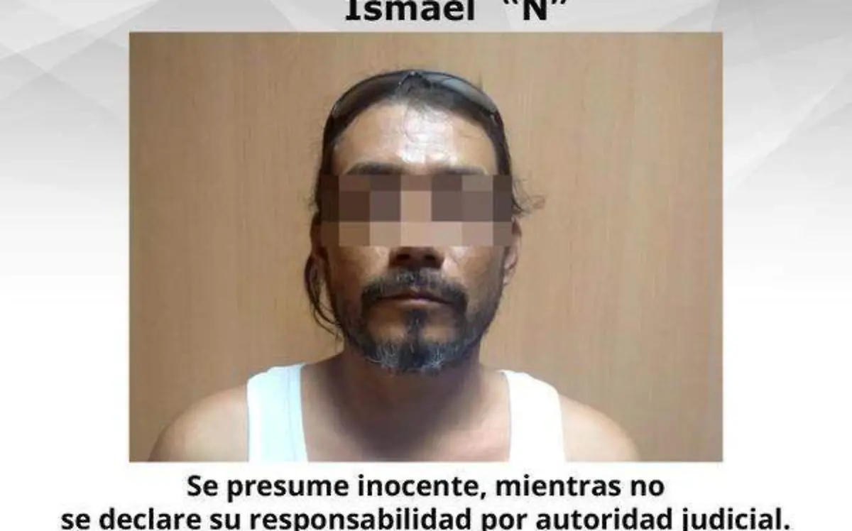 Ismael N fue asegurado tras un cateo realizado en un domicilio de Temixco Cortesía