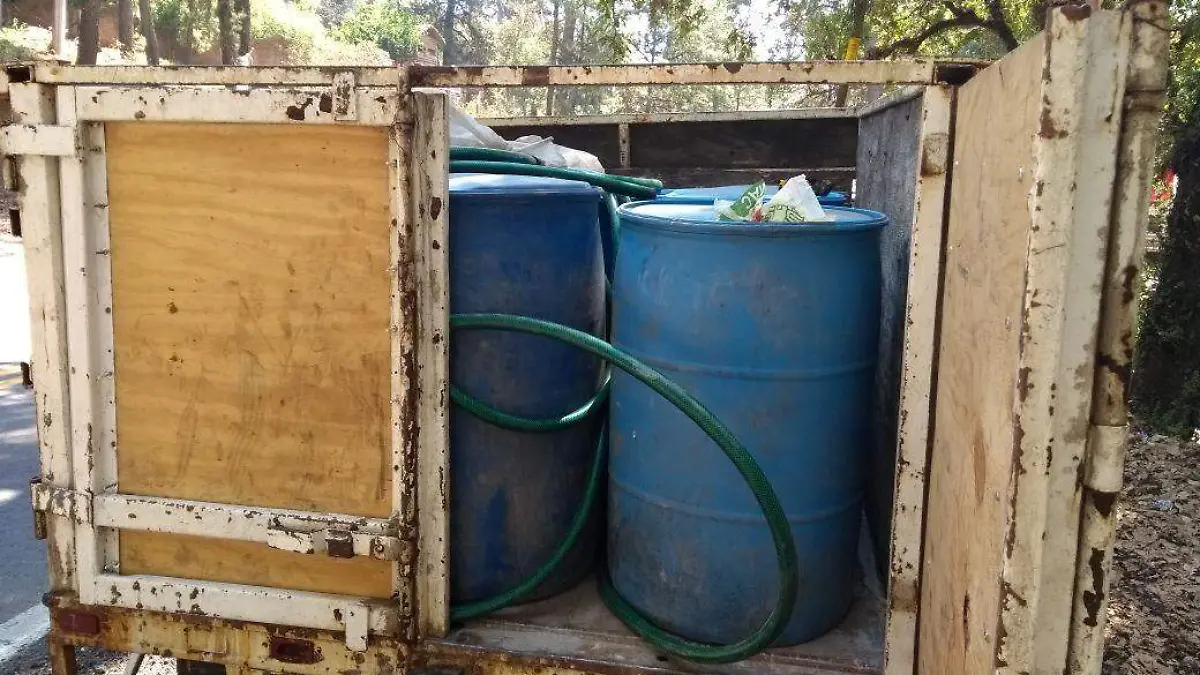 Huachicol en Huitzilac