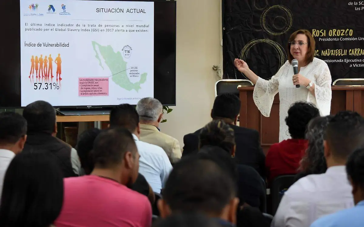 Realizan foro sobre la Trata de Personas en MéxicoFroylán Trujillo