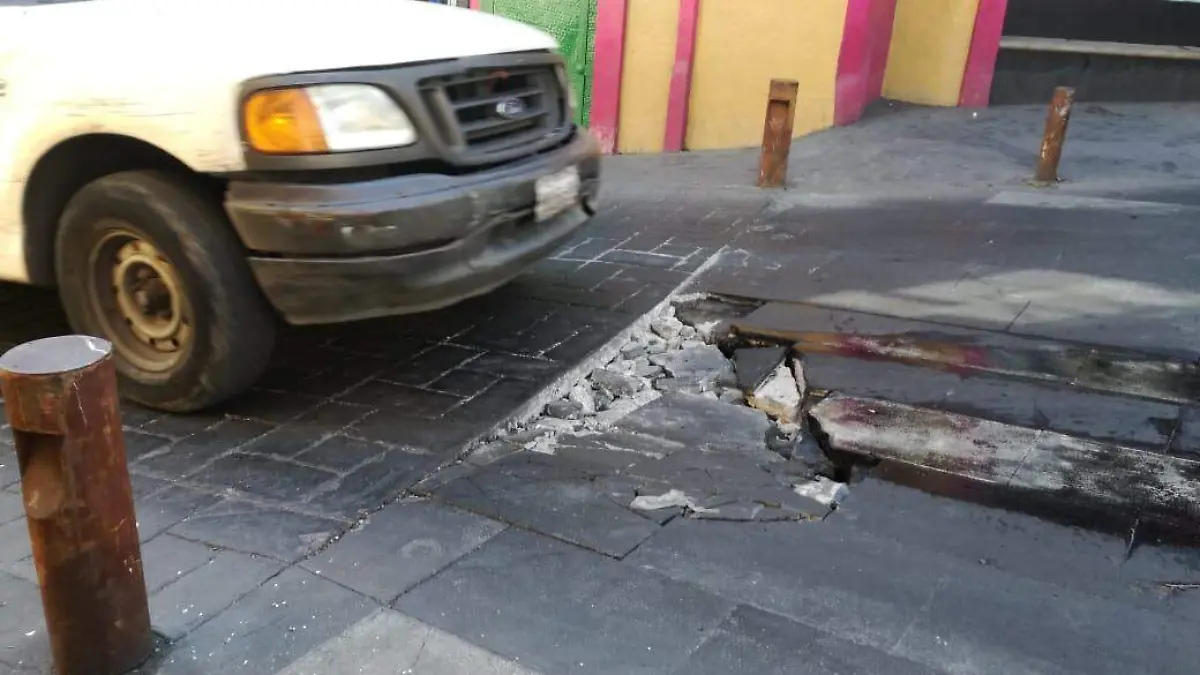 Afectación en Gutemberg por obras de Salazar