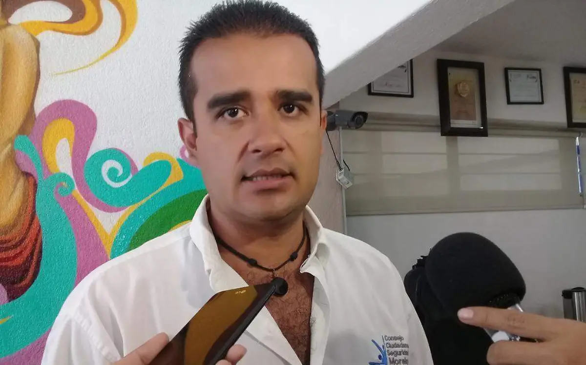 Dante Chávez García, director de Prevención del Delito/ Jessica Arellano