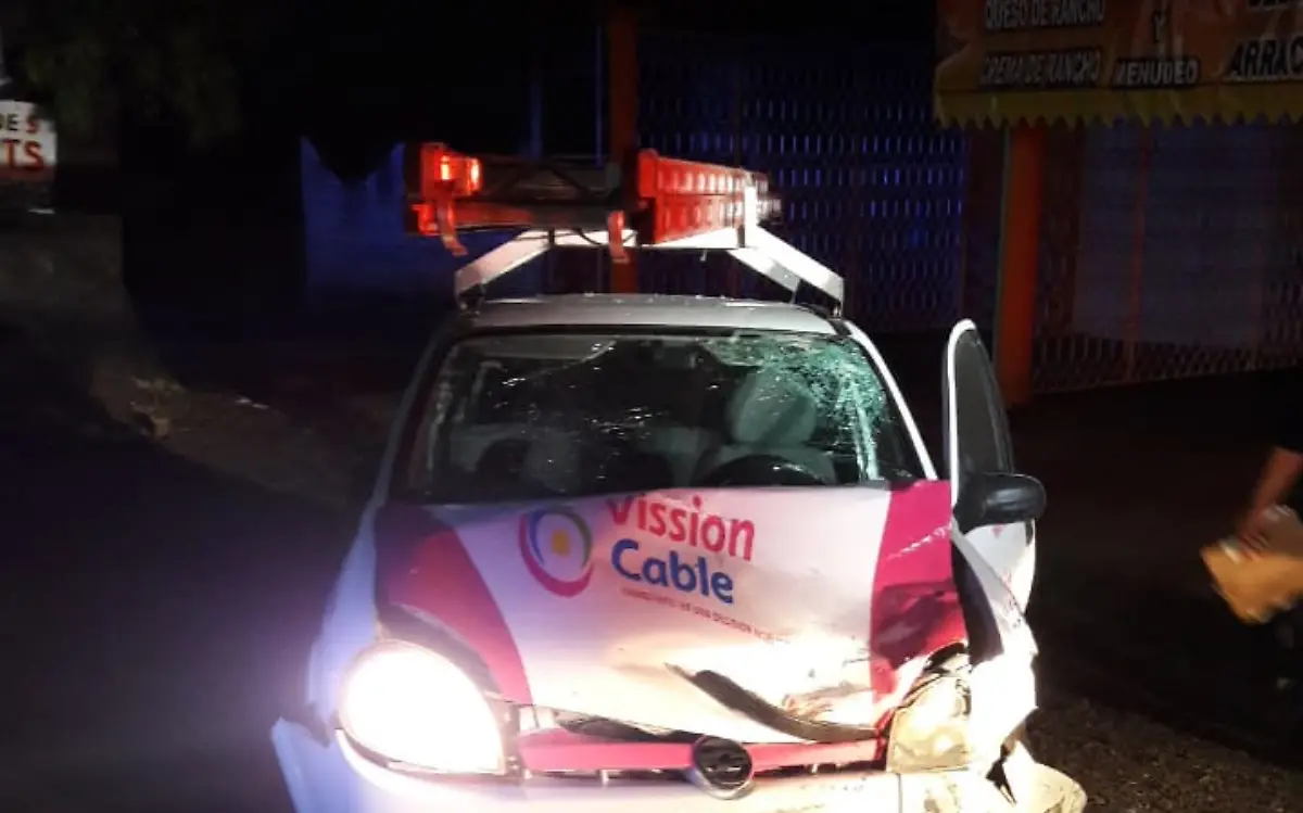 El percance se registró en la carretera federal México-Cuaulta, a la altura de Atlatlahucan Cortesía