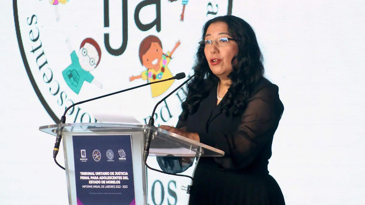 AGUS-F5E Hay avances pero también aún siguen habiendo retos en la justicia penal para adolescentes, advierte en su informe la magistrada presidenta del TUJA, Adriana Pineda Fernández (2)
