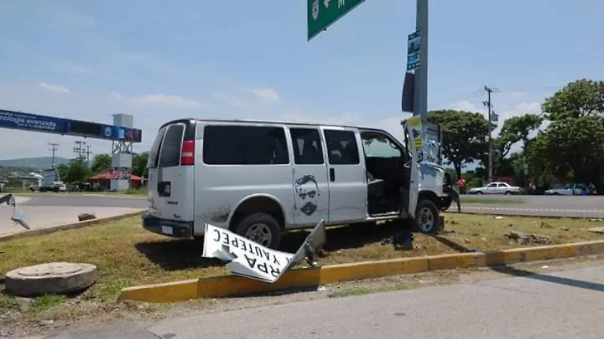 Accidente en Ticumán