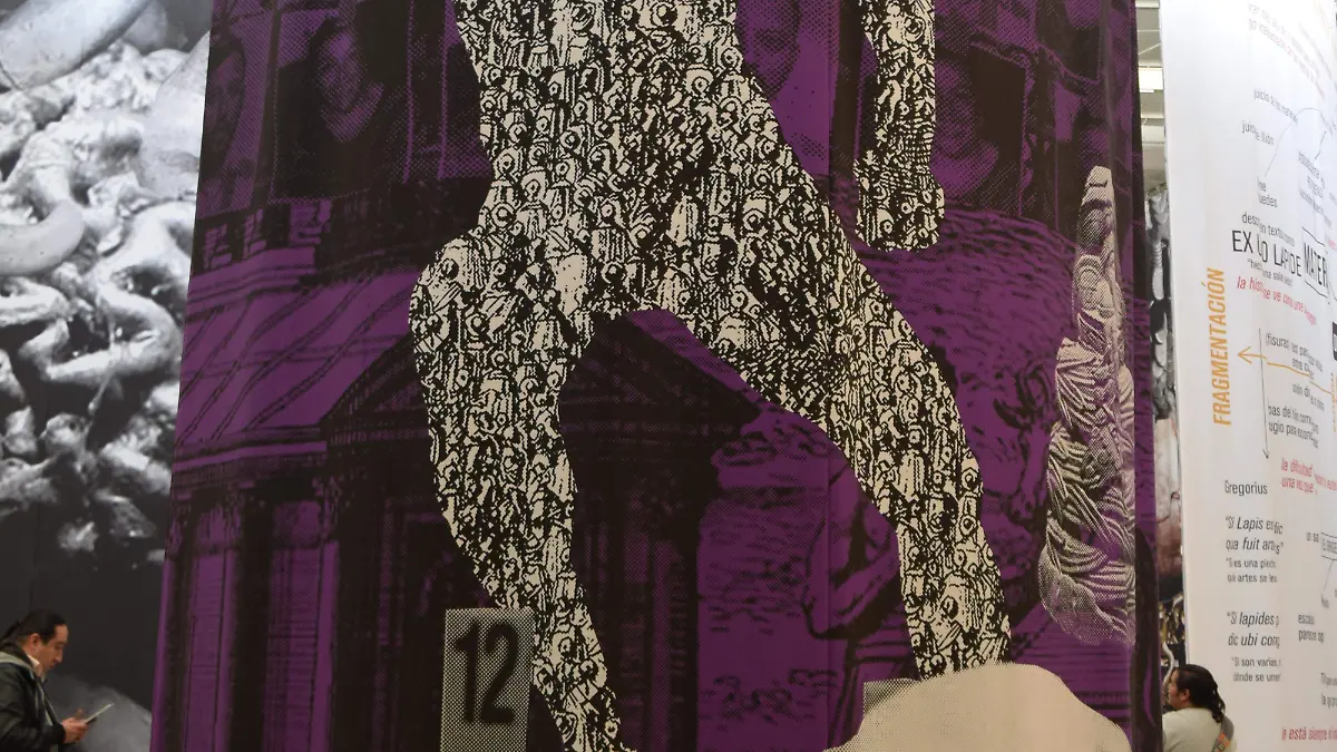 Una de las piezas exhibidas en El sueño de Laocoonte