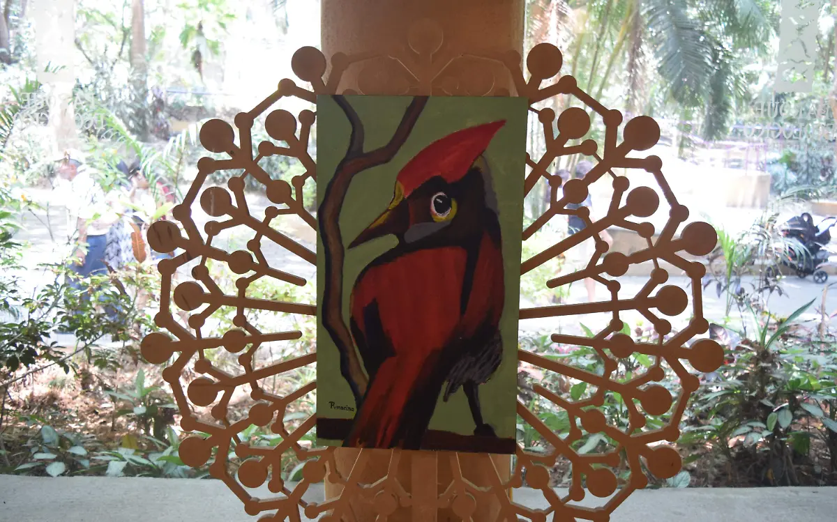 Exposición Acrílicos de Pumarino