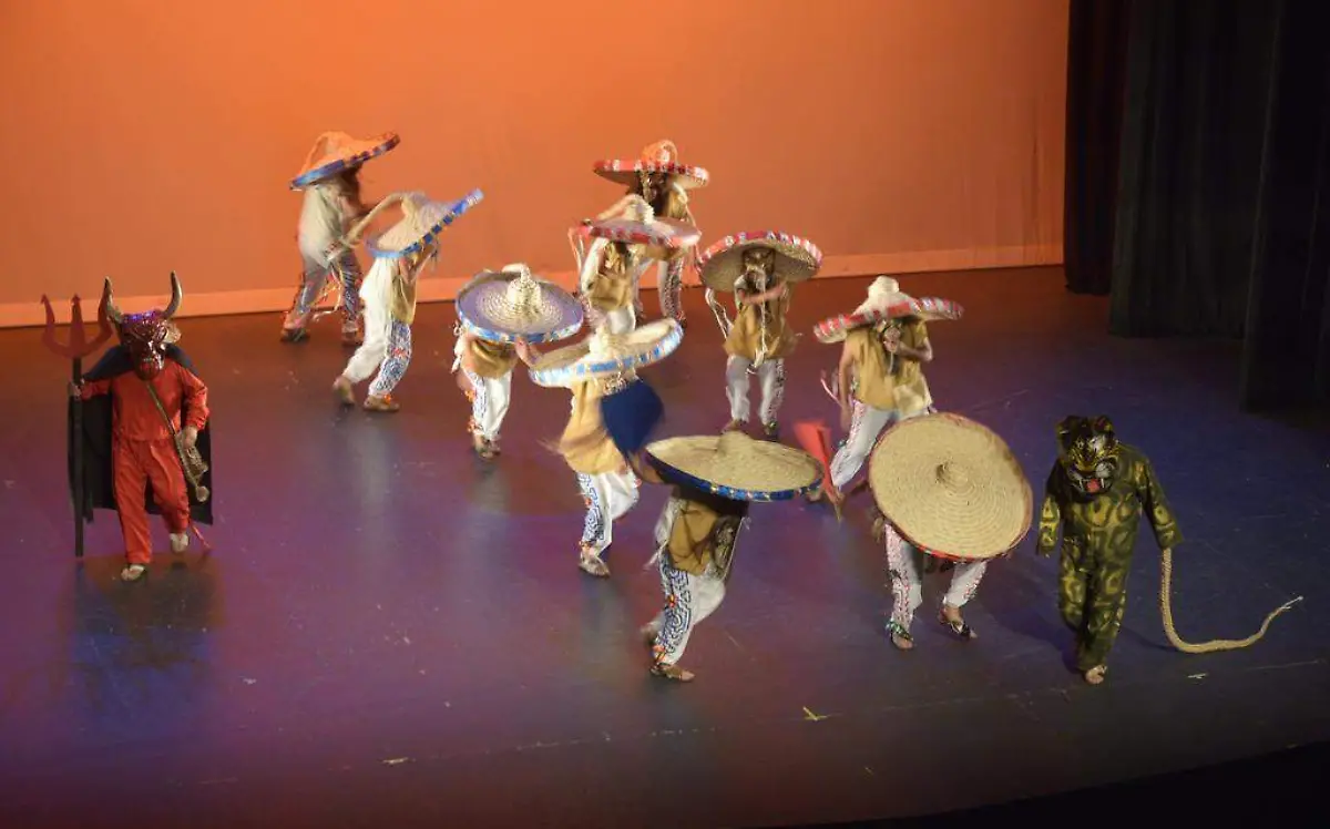 Una de las danzas más destacadas fue la de Los Tecuanes Maritza Cuevas