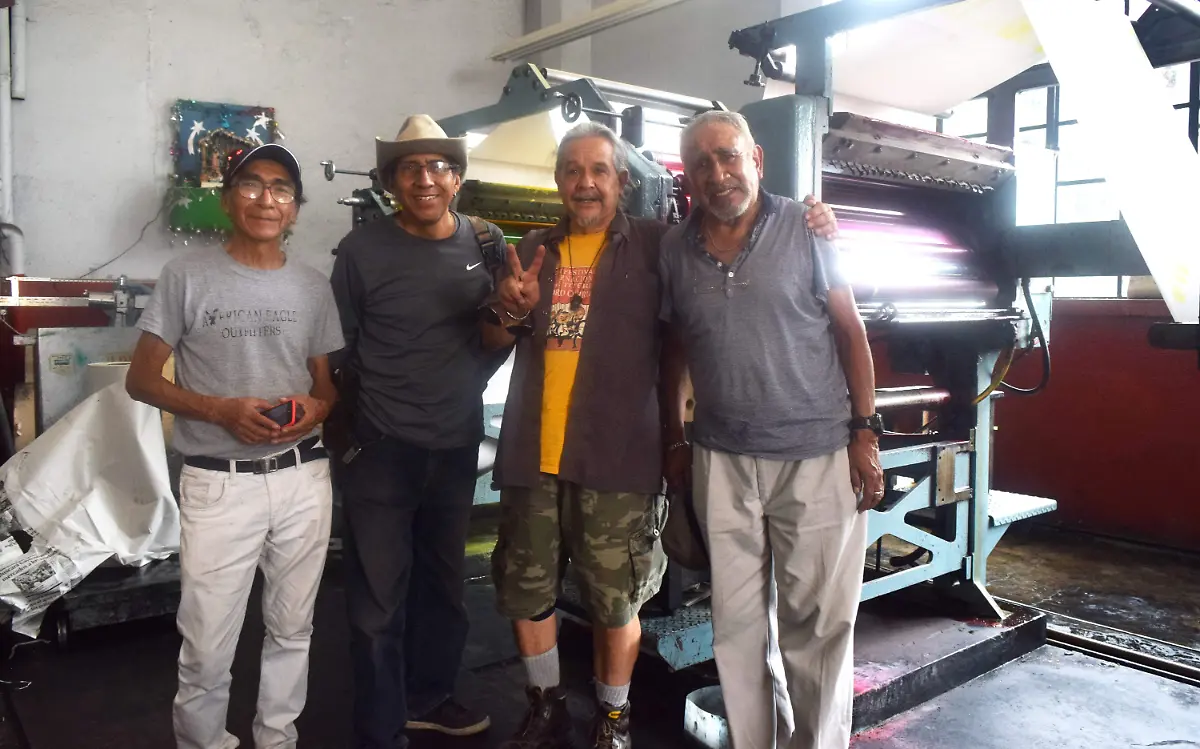 Rafael Román, Jesús Montoya, José Manuel Galván y Fernando Hernández