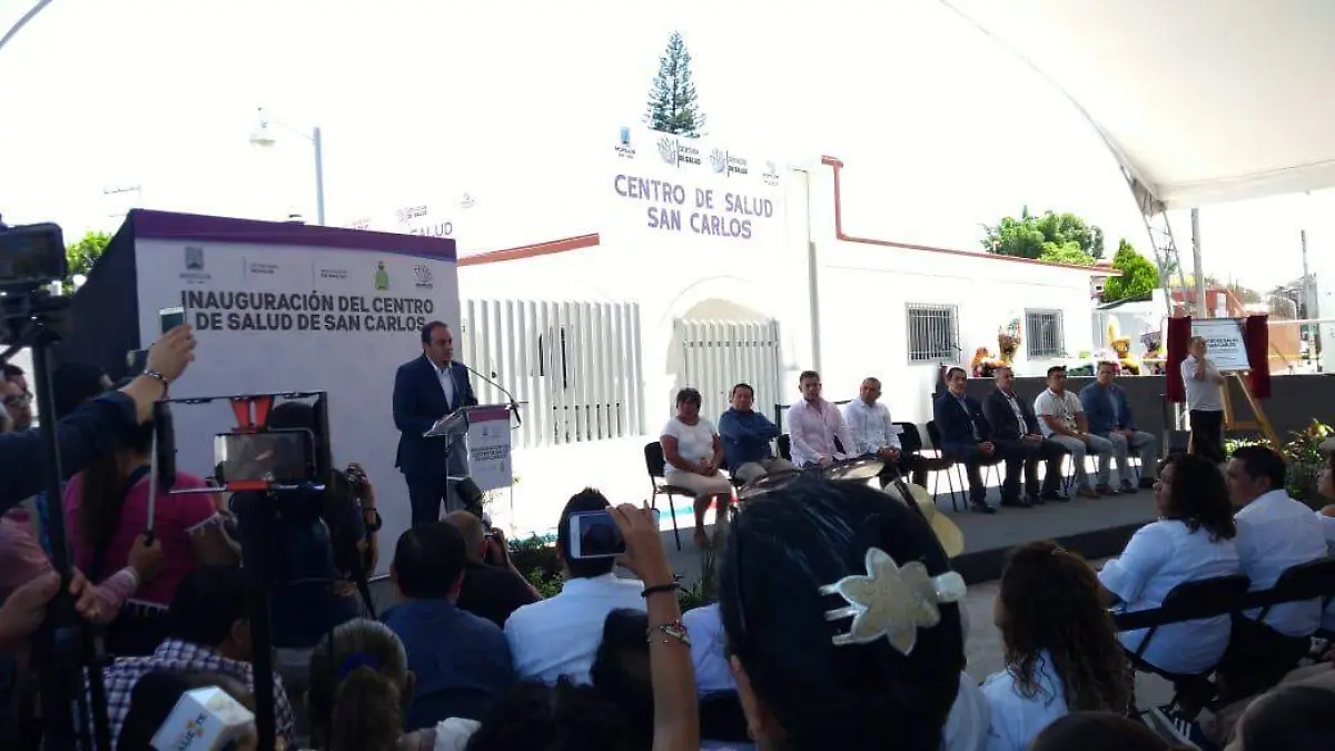 Inauguración Centro de Salud de San Carlos